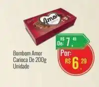 Mart Minas Bombom amor carioca 200g oferta