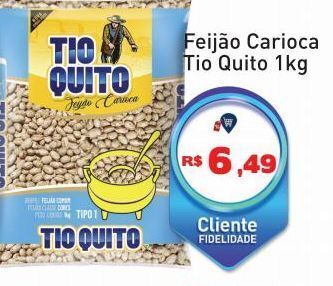 Feijão carioca tio quito 1kg