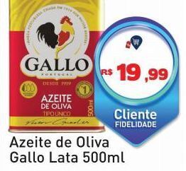 Tonin Superatacado Azeite de oliva gallo lata 500ml oferta