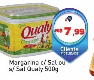 Tonin Superatacado Margarina c/ sal ou s/ sal qualy 500g oferta