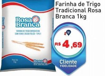 Tonin Superatacado Farinha de trigo tradicional rosa branca 1kg oferta