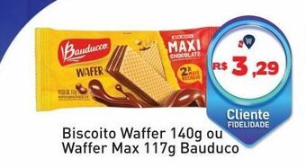 Tonin Superatacado Biscoito waffer 140g ou waffer max 117g bauduco oferta