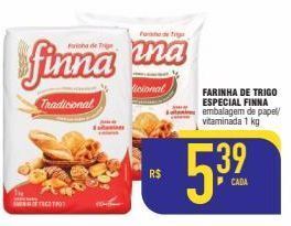 Mercantil Rodrigues Farinha de trigo finna 1kg oferta