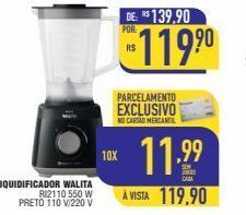 Mercantil Rodrigues Liquidificador walita oferta