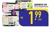 Sabonete lux 85g