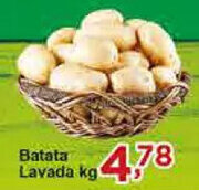 Rossi Supermercado Batata Lavada 1kg oferta