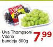 Rossi Supermercado Uva Thompson/ Vitoria bandeja 500g oferta