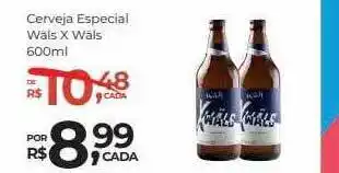 Super Luna Cerveja especial wals x wäls oferta