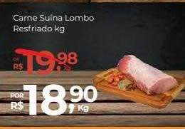 Carne suína lombo resfriado kg