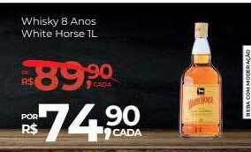 Super Luna Whisky 8 anos white horse oferta