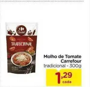 Carrefour Molho de tomate carrefour oferta