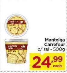 Carrefour Manteiga carrefour oferta