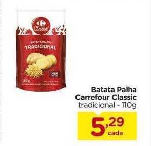 Carrefour Batata palha carrefour classic oferta