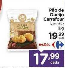 Carrefour Pão de queijo carrefour oferta