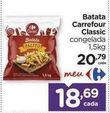 Carrefour Batata carrefour classic oferta
