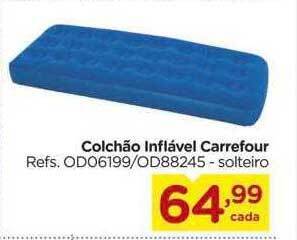 Carrefour Colchão inflável carrefour oferta