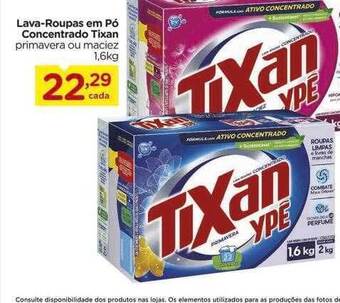 Carrefour Lava-roupas em pó concentrado tixan oferta