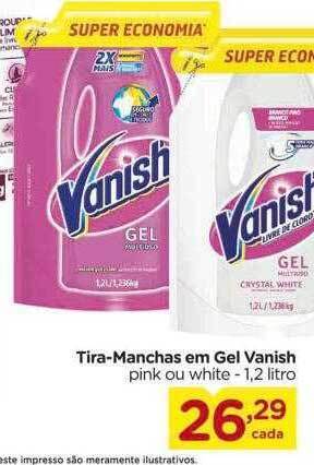 Carrefour Tira-manchas em gel vanish oferta