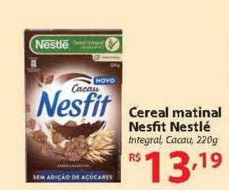 Nacional Cereal matinal nesfit nestlé oferta