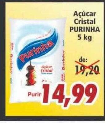Alvorada Supermercados Açúcar cristal purinha oferta