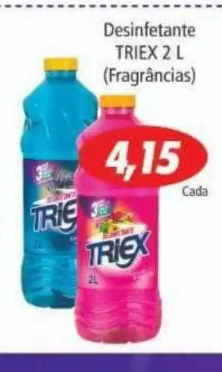 Desinfetante triex fragrâncias
