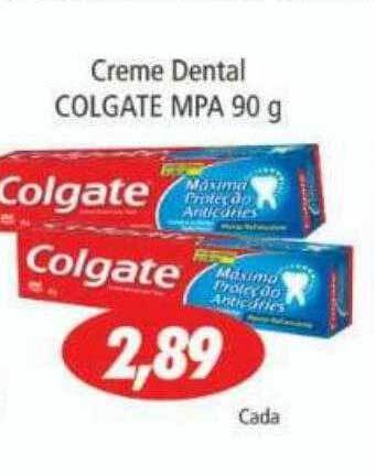 Creme dental colgate mpa