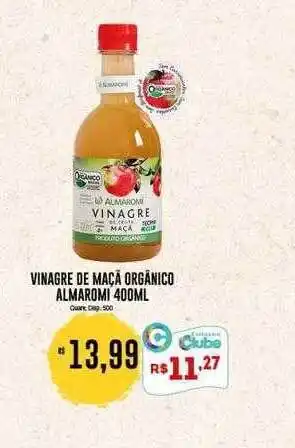 Bistek Supermercados Vinagre de maçã orgânico almaromi oferta