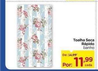 Toalha seca rápido