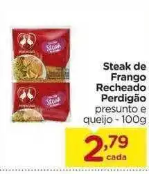 Carrefour Steak de frango recheado perdigão oferta