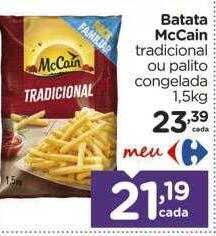 Carrefour Batata mccain oferta