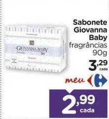 Carrefour Sabonete giovanna baby oferta