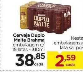 Carrefour Cerveja duplo malte brahma oferta
