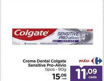 Carrefour Creme dental colgate sensitive pro-alívio oferta