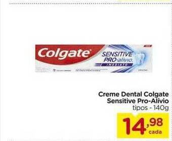 Carrefour Creme dental colgate sensitive pro-alívio oferta