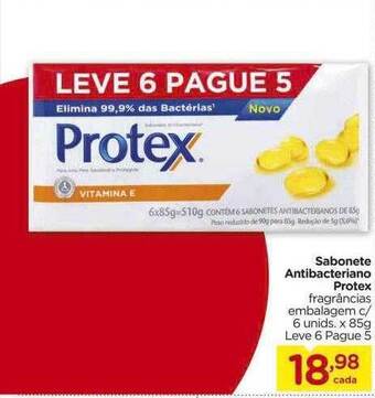 Carrefour Sabonete antibacteriano protex oferta