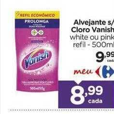 Carrefour Alvejante s cloro vanish oferta