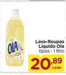 Carrefour Lava-roupas líquido ola oferta