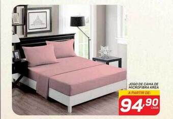 GBarbosa Jogo de cama de microfibra krea oferta