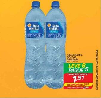 GBarbosa Água mineral sem gás gbarbosa oferta