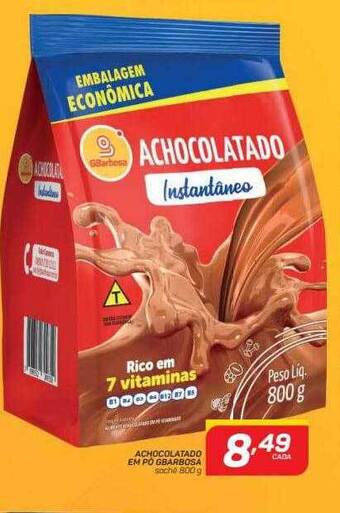 GBarbosa Achocolatado em pó gbarbosa oferta
