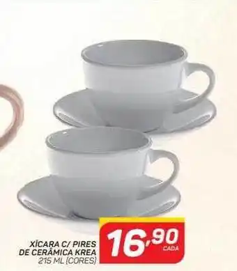 GBarbosa Xicara c pires de cerâmica krea oferta