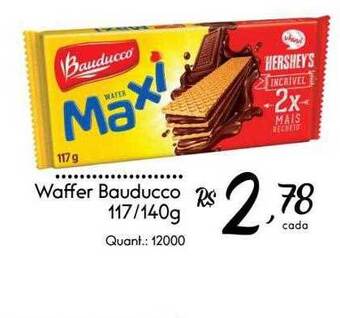 Giassi Supermercados Waffer bauducco oferta
