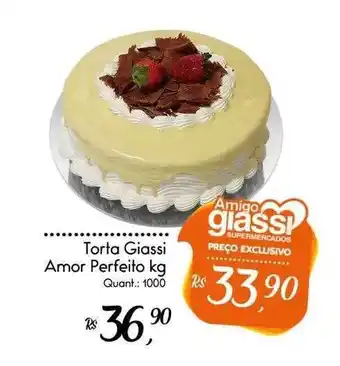 Giassi Supermercados Torta giassi amor perfeito kg oferta