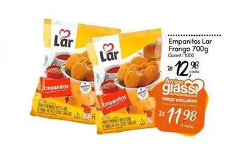 Giassi Supermercados Empanitos lar frango oferta