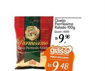 Giassi Supermercados Queijo parmissimo ralado oferta