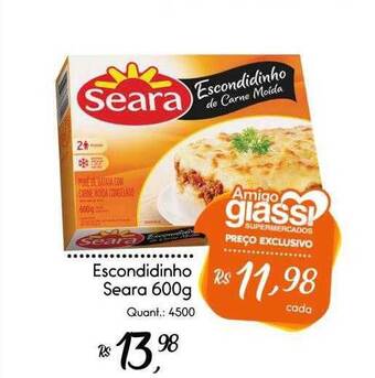 Giassi Supermercados Escondidinho seara oferta