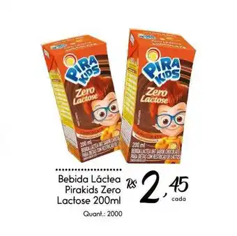 Bebida láctea pirakids zero lactose