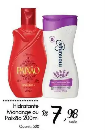 Giassi Supermercados Hidratante monange ou paixão oferta
