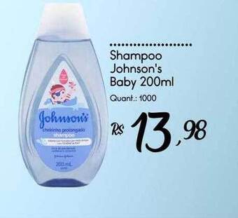 Giassi Supermercados Shampoo johnson's baby oferta