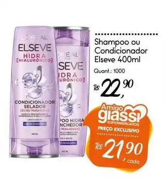 Shampoo ou condicionador elseve
